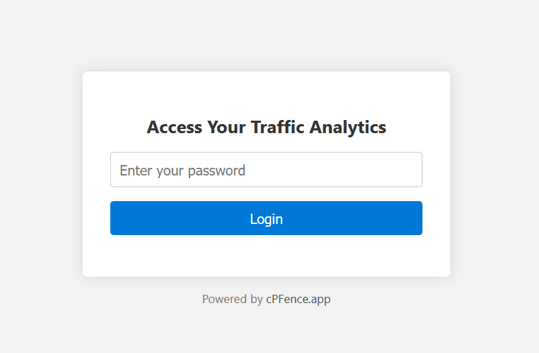 Your traffic reports safe and private