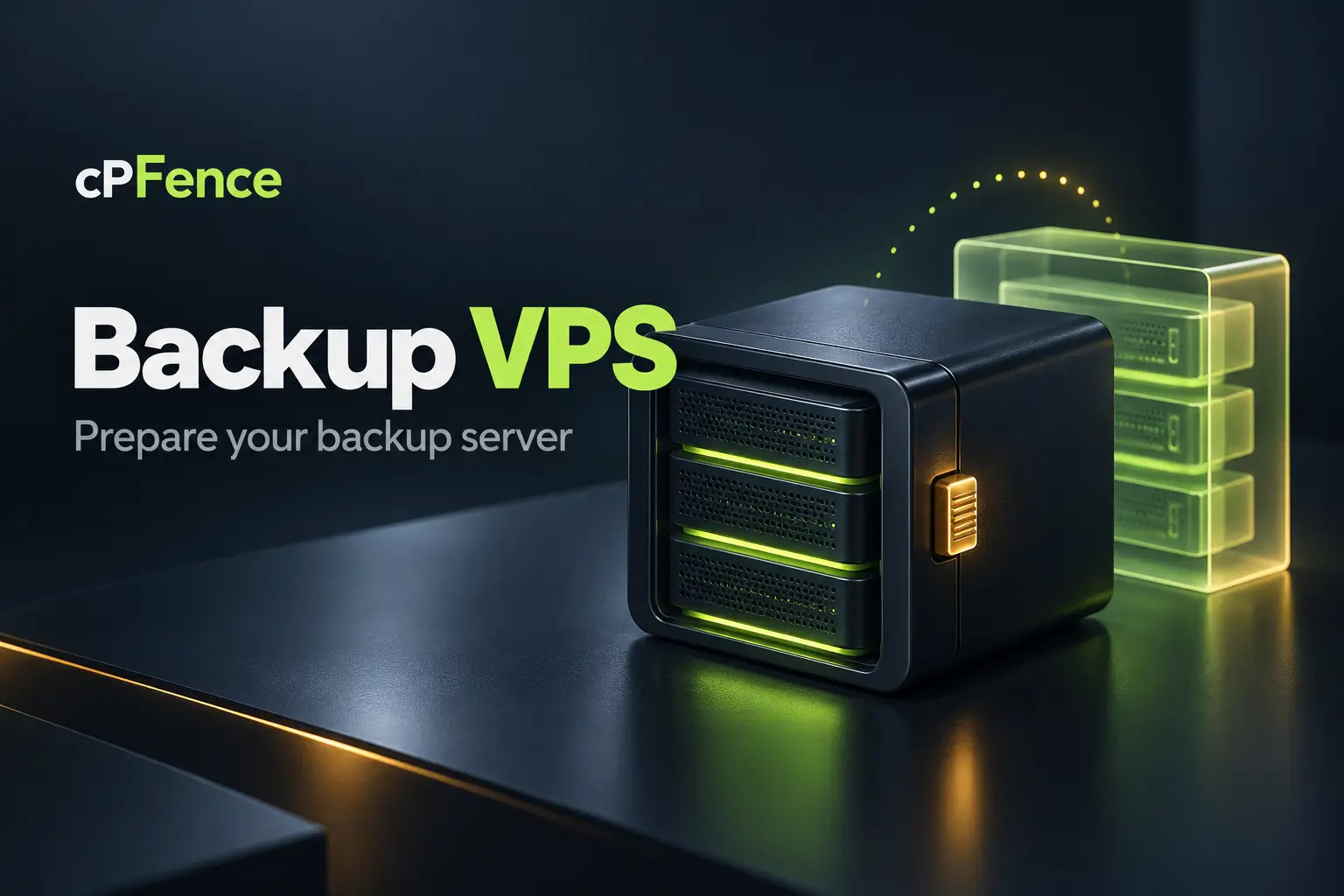 Backup Vps conceptual feature illustration