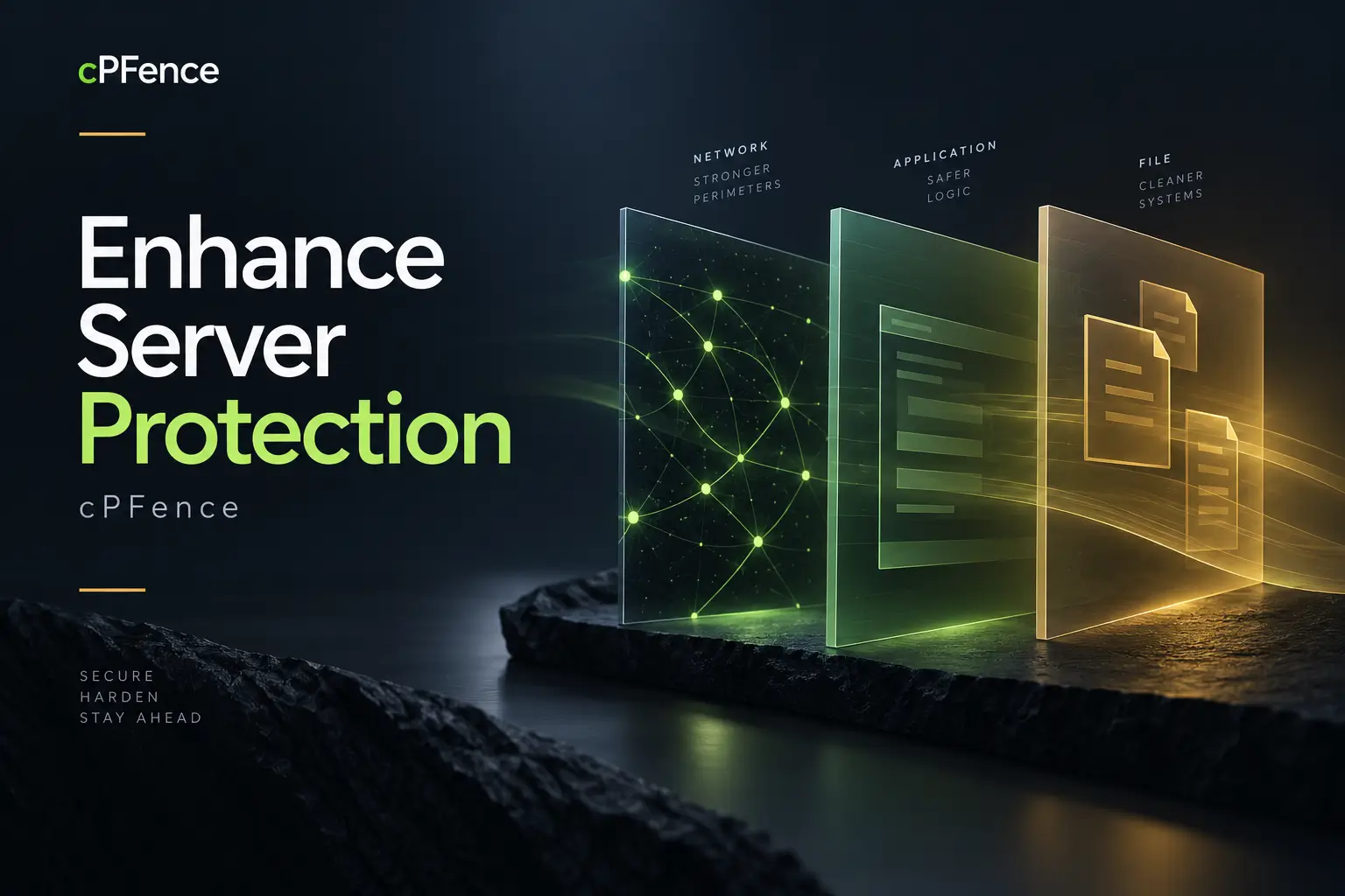 Enhance Protection conceptual feature illustration
