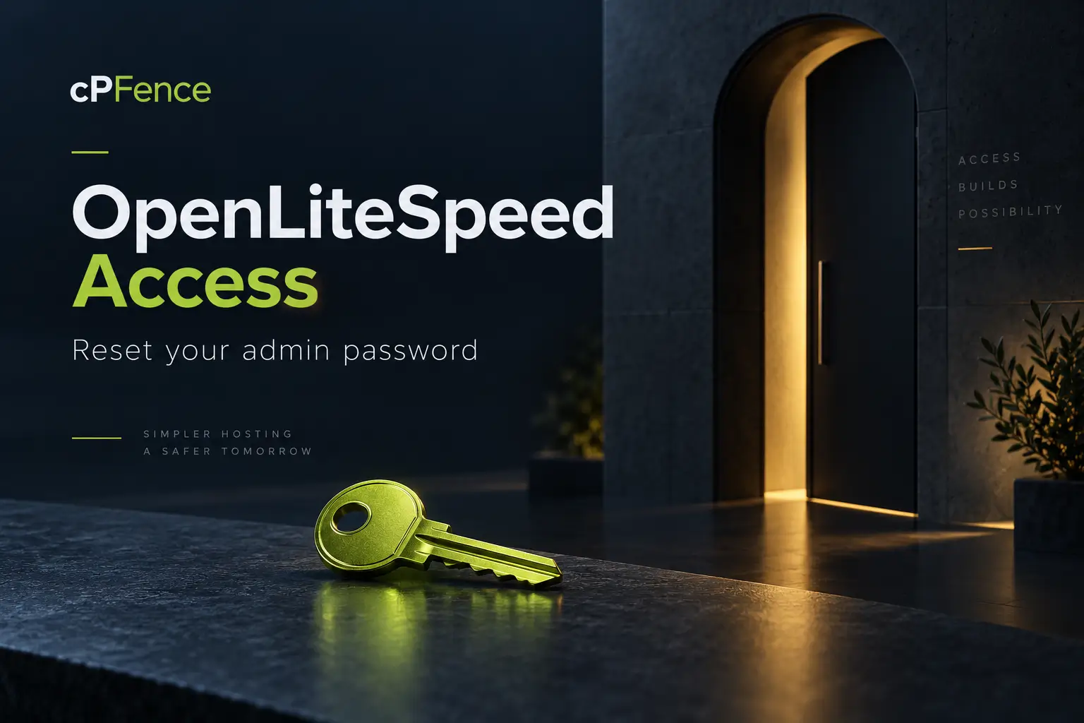 Ols Password conceptual feature illustration