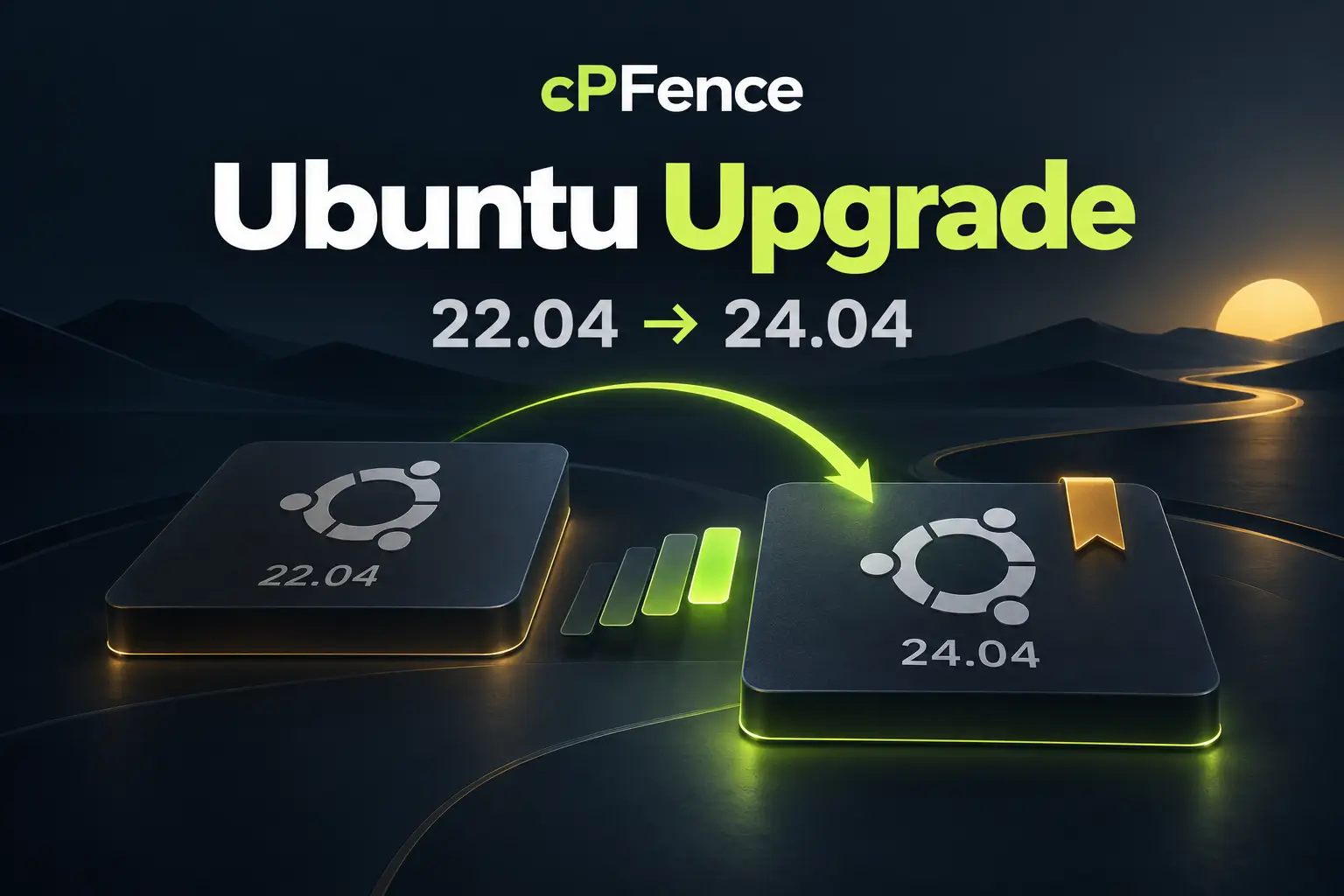 Ubuntu Upgrade conceptual feature illustration