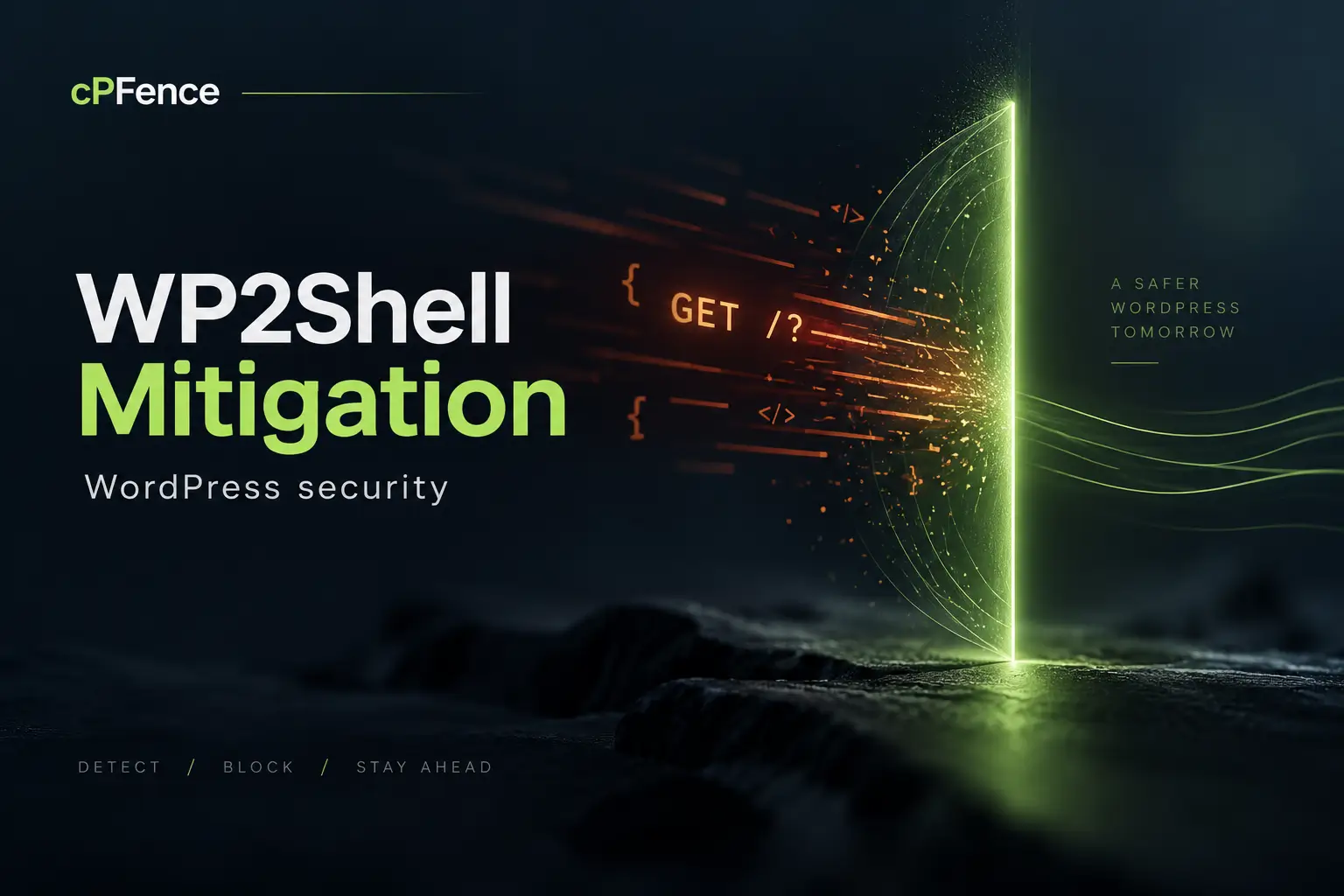Wp2Shell conceptual feature illustration