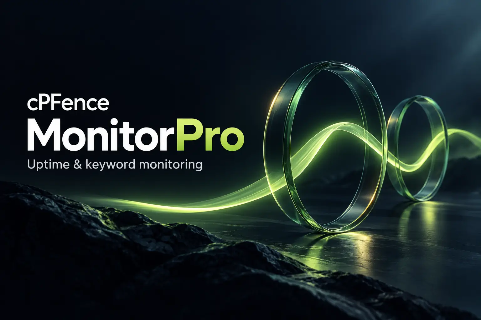 cPFence MonitorPro — uptime and keyword monitoring.