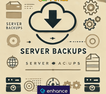 Enhance Server backups