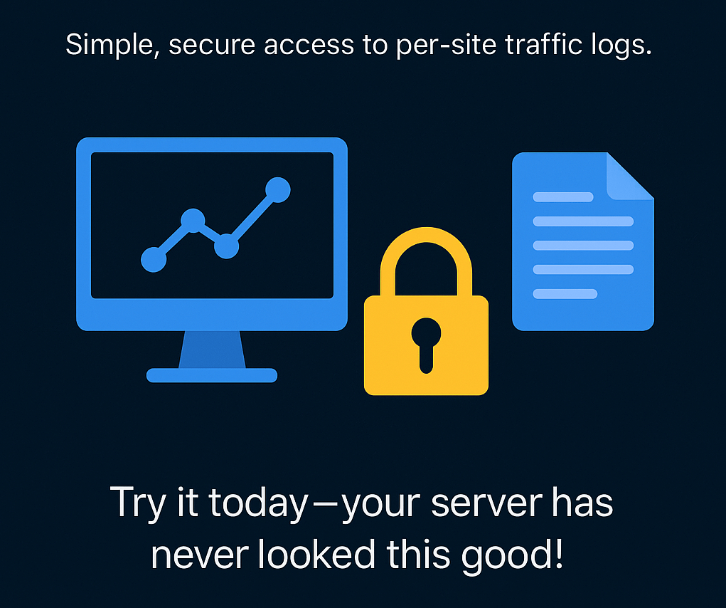 Per-Site Traffic Logs for Enhance Servers