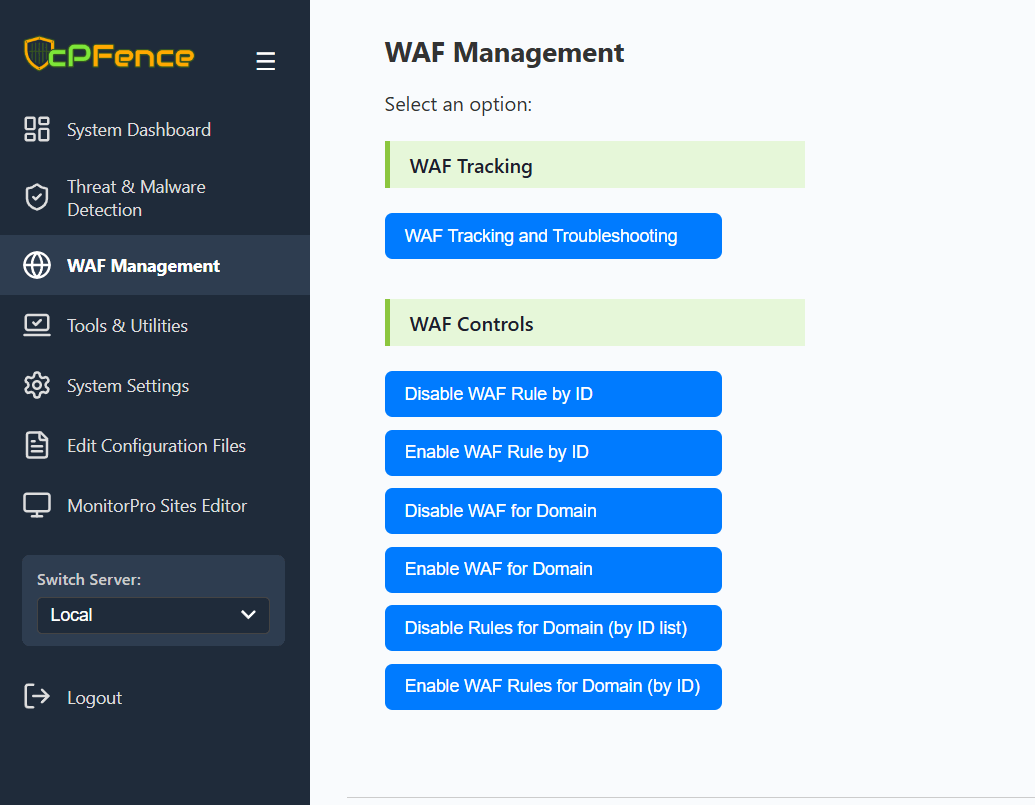 WAF Management
