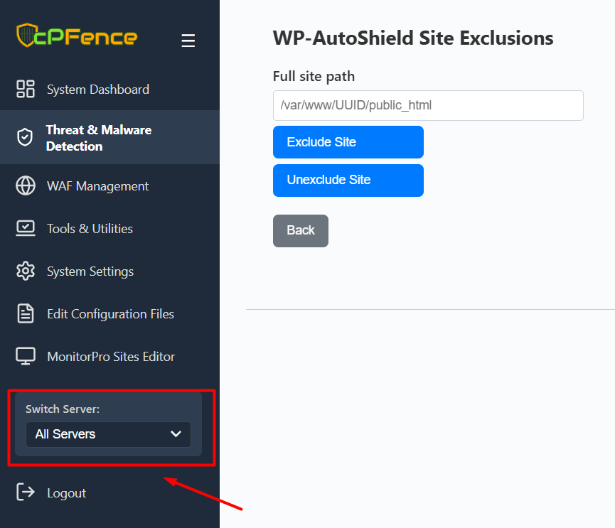WP-AutoShield Exclusion