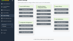 System Settings System Settings