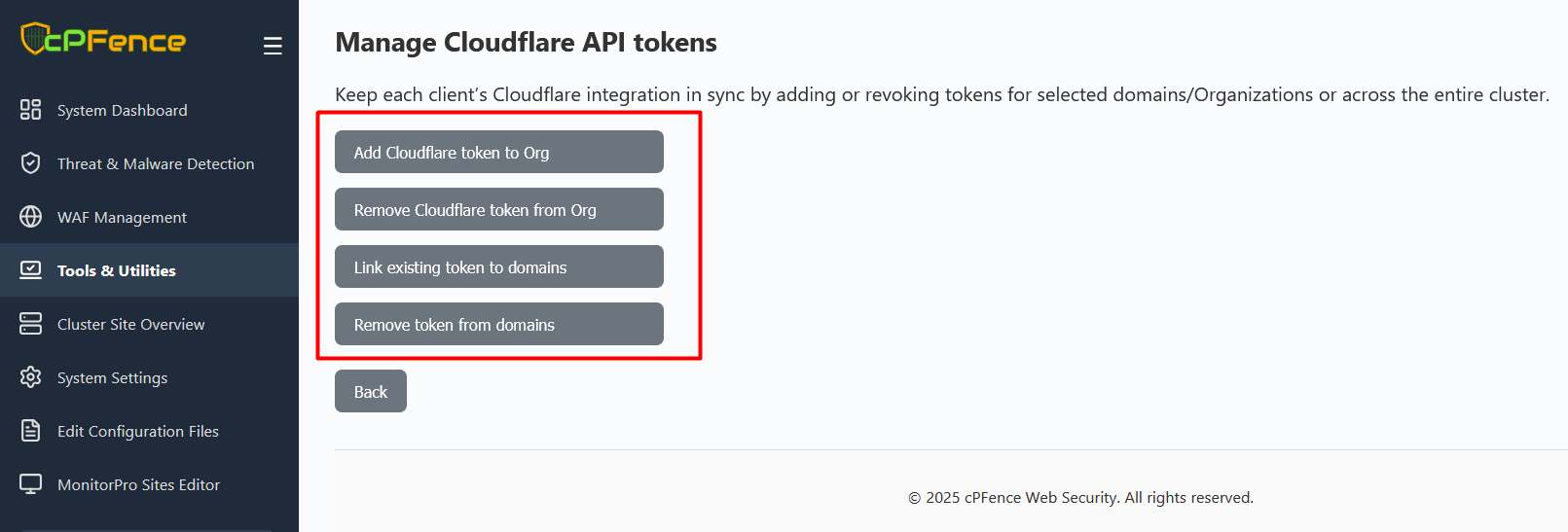 Cloudflare API Token Tools